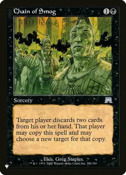 1 x Chain of Smog - Mystery Booster / The List - NM-Mint - MTG - Image 1