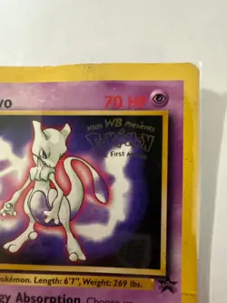 Pokemon Card - Mewtwo (WB Movie Promo) - WoTC Promo Stamped #3 - Image 3