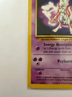 Pokemon Card - Mewtwo (WB Movie Promo) - WoTC Promo Stamped #3 - Image 4