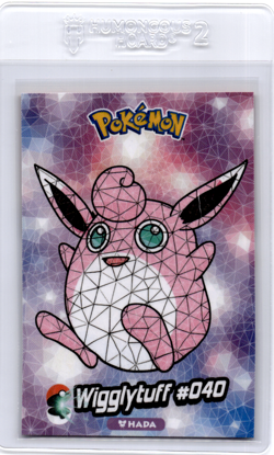 Wigglytuff Pokemon card Crystal collection - Image 1