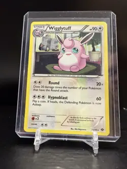 922029 - Wigglytuff 79/99 Next Destinies Cosmos Holo Rare Pokemon Card LP - Image 1