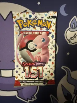 Scarlet & Violet 151 Booster Pack - 1x NEW English Factory Sealed Pokemon 2023 - Image 1