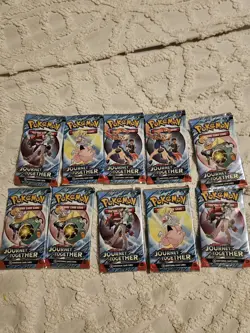 10x Pokemon TCG Journey Together Blister Booster Packs Brand New Sealed - Image 1