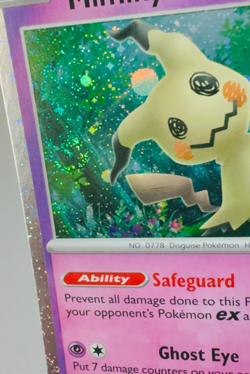 Mimikyu 037/091 Cosmo Holo ~Double Cosmo Swirl~ Pokemon TCG Trick or Trade 2024 - Image 2