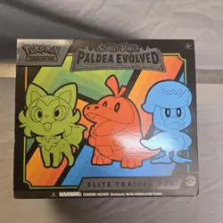 Pokemon Sword and Shield - Paldea Evolved Elite Trainer Box 1 pack opened. - Image 1