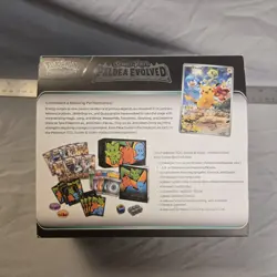 Pokemon Sword and Shield - Paldea Evolved Elite Trainer Box 1 pack opened. - Image 2