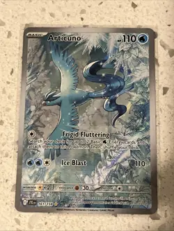 Pokemon TCG Articuno IR 161/159 Journey Together. Near Mint Condition - Image 2