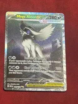POKEMON TCG MEGA EVOLUTION (SPECIAL ILLUSTRATION RARE) MEGA ABSOL EX 180/132 - Image 1