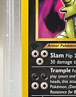 Pokemon 1st EDITION Tyranitar 31/75 Non-Holo - Neo Discovery Set - PSA 8 (NM-MT) - Image 2