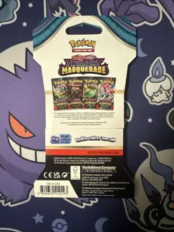Pokemon Scarlet & Violet Twilight Masquerade Sleeved Booster Pack - Image 2