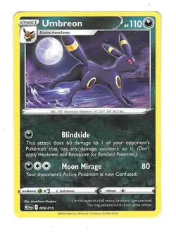 Pokemon --- UMBREON --- McDonald's 2025 Promo! RARE! NM/Mint! 9/15 *B3G1* - Image 1