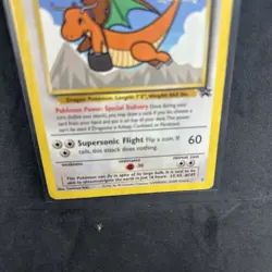 Pokemon TCG Dragonite #5 Movie Black Star Promo WB Stamp WoTC Rare LP - Image 3