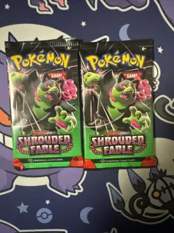 Pokemon TCG Shrouded Fable Sealed Booster Packs 2 Packs - Image 1