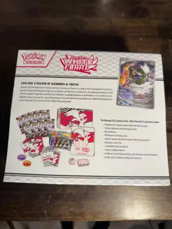 Pokemon TCG: Scarlet & Violet - WHITE FLARE Elite Trainer Box FACTORY SEALED ETB - Image 3