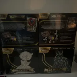 Pokemon TCG: Mega Evolution Elite Trainer Box ETB Set of 2 (New Sealed) - Image 2