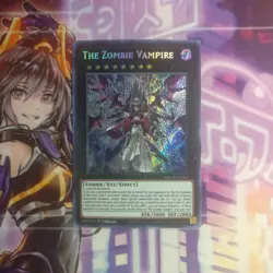1X THE ZOMBIE VAMPIRE BACH-EN045 1ST SECRET NEAR MINT YUGIOH - Image 1