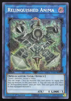 Yu-Gi-Oh #BROL-EN087 Relinquished Anima Secret Rare (1st Edition) - Image 1