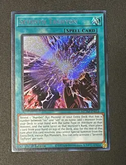 Yugioh! LP Seventh Tachyon - MZTM-EN016 - Secret Rare - 1st Edition Lightly Play - Image 1