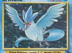 Pokemon TCG Articuno Fossil Holo Card 2/62 Unlimited Rare VLP - Image 3