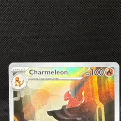 Pokemon TCG Charmeleon Scarlet Violet 151 Card 169/165 English NM/M - Image 3