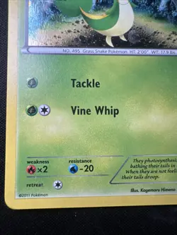 Snivy - (Cosmos Holo) 001/114 Miscellaneous Cards & Products Holo LP+NM - Image 5