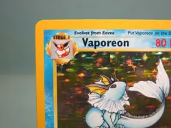 Vaporeon 12/64 Holo Rare Jungle Wizards of the Coast Pokemon Card - Excellent - Image 2