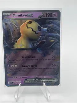 Pokemon Mimikyu EX 004 Scarlett & Violet Promo Card Ultra Rare Holo #4 - Image 1