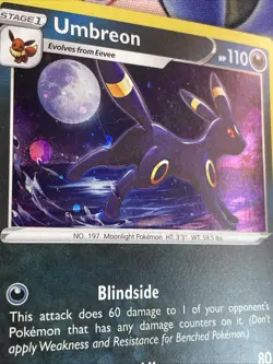 Umbreon SWSH129 SWSH: Sword & Shield Promo Cards Holo Lp - Image 3
