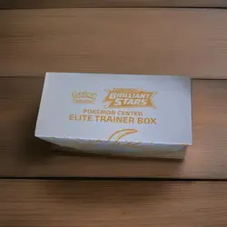 Pokemon Trading Card Brilliant Stars Center Elite Trainer Box Sealed New - Image 5