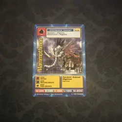 Bandai Digimon Trading Card Starter Deck 1 Mammothmon St-46 - Image 1