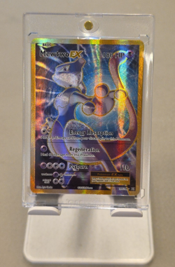 Pokemon Mewtwo EX Full Art Holo Ultra Rare Card 103/108 XY Evolutions HP/DMG - Image 1