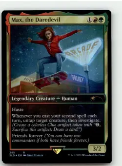Max the Daredevil FOIL 345 Magic the Gathering MTG Secret Lair - Image 1