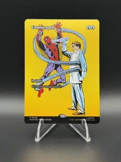 MTG Spider-Man Counterspell (Borderless) - Marvel Eternal-Legal (MAR) - FOIL - Image 1