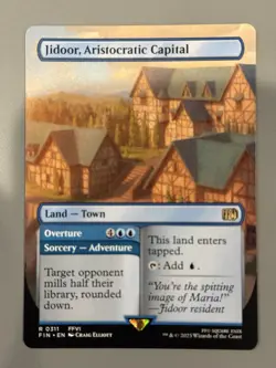 Jidoor, Aristocratic Capital (Borderless) FINAL FANTASY #311 Regular Non Foil Nm - Image 1