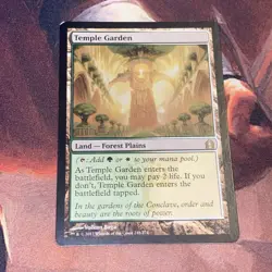 Temple Garden X1 Mtg Return To Ravnica Lp - Image 1