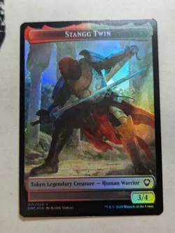 Token - Phyrexian & Stangg Twin - MTG - DMU 008/026 & DMC 021/026 - FOIL - Image 2
