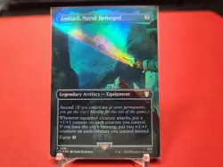 Anduril, Narsil Reforged (Borderless) Commander: the Lord of the Rings: Tales NM - Image 1