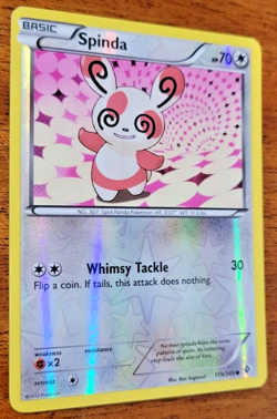 Spinda 115/149 Reverse Holo - Boundaries Crossed B&W- Pokemon TCG 2012 (LP) - Image 2