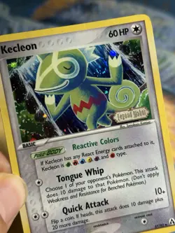 Kecleon 37/92 Ex Legend Maker Reverse Holo Foil Stamped Era Pokemon Card SWIRL - Image 5