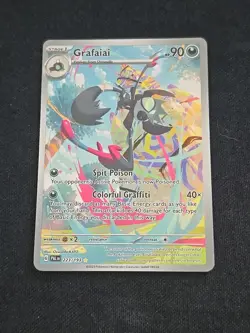 Grafaiai 223/193 Sv02: Paldea Evolved Illustration Rare Holo Pokemon TCG NM - Image 1