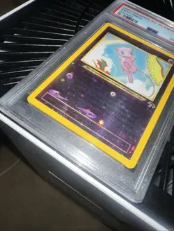 2001 POKEMON SOUTHERN ISLANDS PROMO #1 MEW - HOLO PSA 7 - Image 2