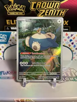 Pokemon Snorlax 051 Black Star Promos Full Art Holo Scarlet And Violet 151 NM - Image 1