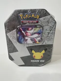 Pokemon Dark Sylveon V Tin Pokemon Celebrations- SEALED - Image 1