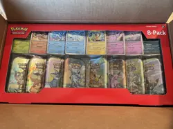 2x Pokemon TCG Prismatic Evolutions Costco Mini Tins 8 Pack Sealed Bundle - Image 1