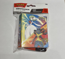 Pokemon Mega Evolution Mini Portfolio with Booster Pack Included Secure Shipping - Image 1