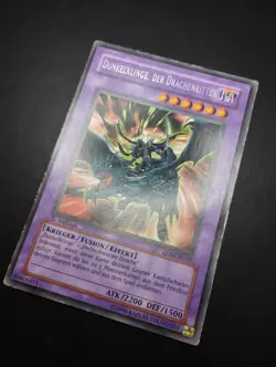 YUGIOH 2004 | DARK BLADE THE DRAGON KNIGHT | 1ST GERMAN | RDS-DE035 | RARE | GD - Image 3