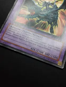YUGIOH 2004 | DARK BLADE THE DRAGON KNIGHT | 1ST GERMAN | RDS-DE035 | RARE | GD - Image 4