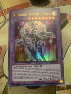 Gilti-Gearfried the Magical Steel Knight KICO-EN014 1st Edition NM Ultra Yugioh - Image 1