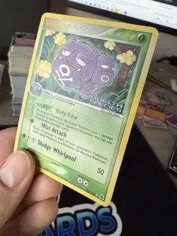 Weezing 33/113 EX Delta Species Pokemon Card Stamped Reverse Holo Rare - Image 2