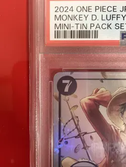 PSA10 Monkey D. Luffy Mini-tin Pack set Vol.1 One Piece Card Japanese - Image 2